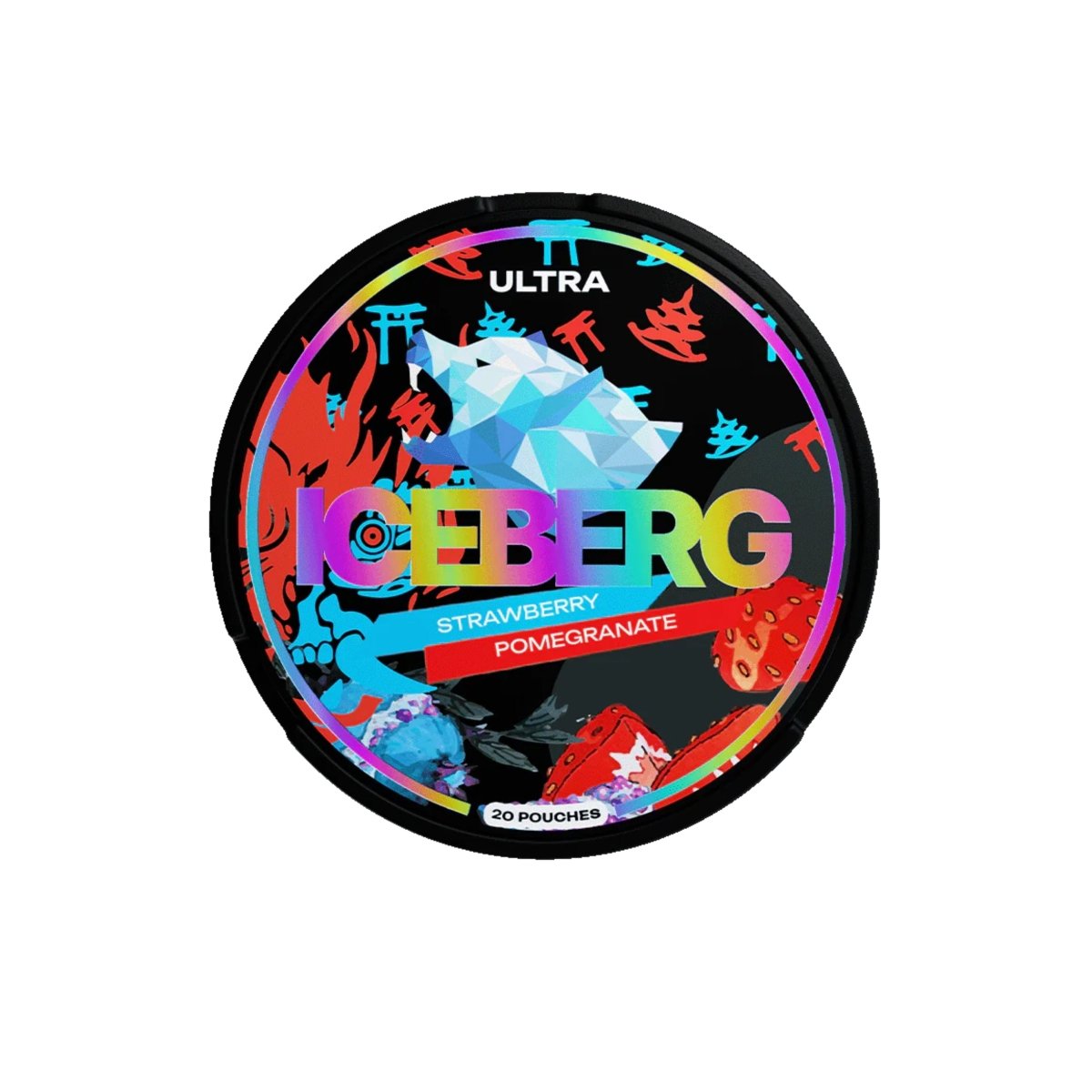 Iceberg Strawberry Pomegranate Strong Snus Core