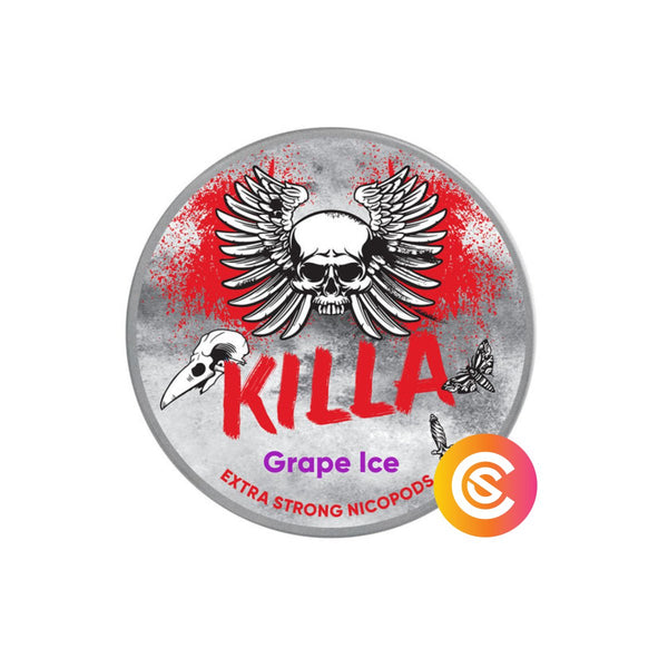 KILLA Grape Ice Extra Strong Snus Core
