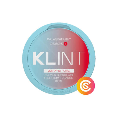 KLINT | Avalanche Mint Ultra Strong 25 mg/g - SnusCore