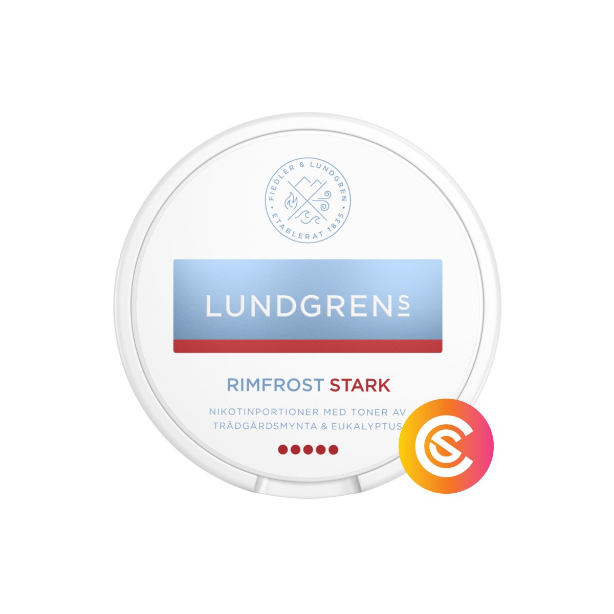Lundgrens Rimfrost Stark Snus Core