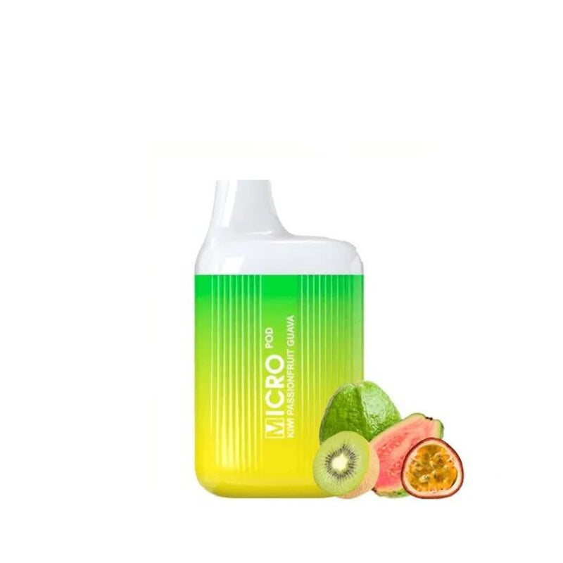 Micro Pod Kiwi Passionfruit Guava 600 puffs – SnusCore