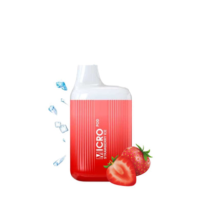 Micro Pod Strawberry Ice 600 puffs - SnusCore