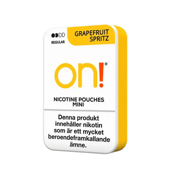 ON! Grapefruit Spritz Light Mini Snus Core