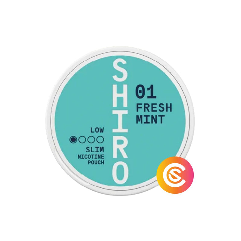 Shiro | 01 Fresh Mint 4 mg/g - SnusCore