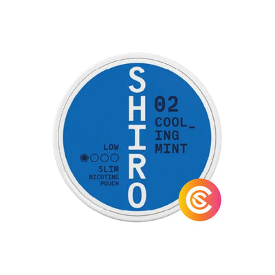 Shiro | 02 Cooling Mint 4 mg/g - SnusCore