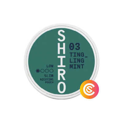 Shiro | 03 Tingling Mint 4 mg/g - SnusCore