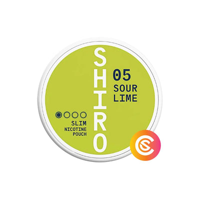 Shiro | 05 Sour Lime 4 mg/g - SnusCore