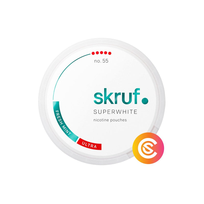 Skruf | Super White No. 55 Fresh Mint Ultra 