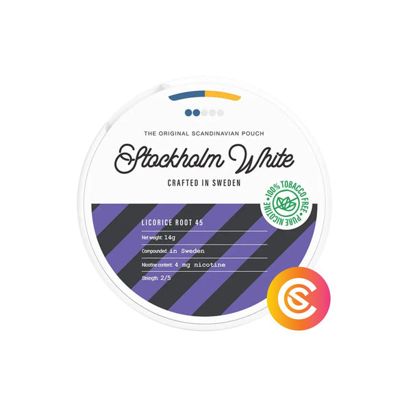 Buy Stockholm White Licorice Root Snus Core