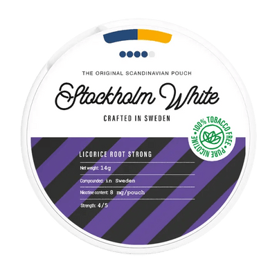 Stockholm White | Licorice Root Strong - SnusCore