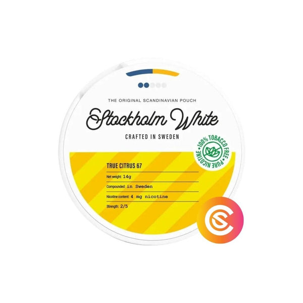 Buy Stockholm White True Citrus Light Snus Core