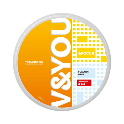 V&YOU &FOCUS | Flavour Free 10 mg/g - SnusCore