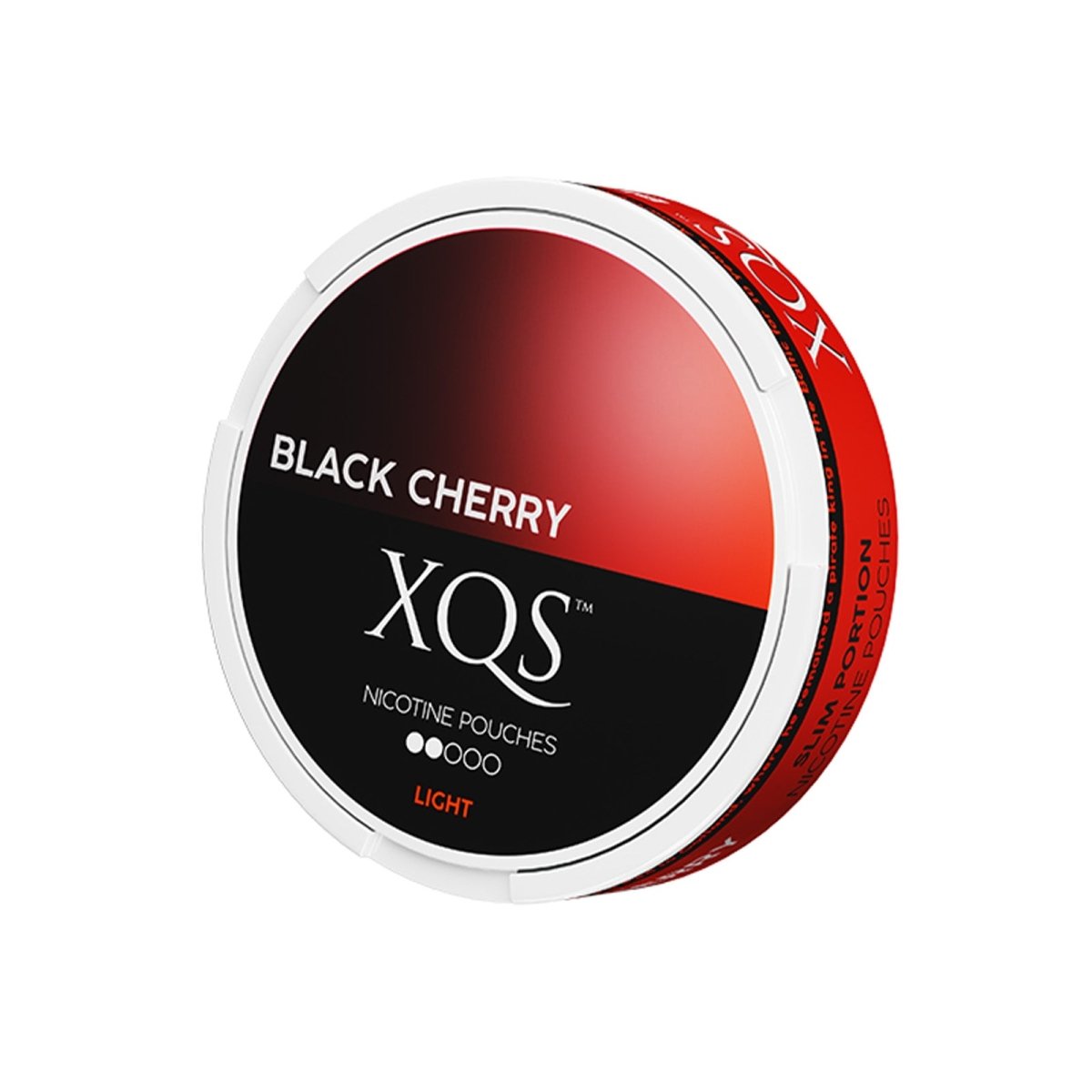 XQS | Black Cherry Light Slim 4 mg/g – SnusCore