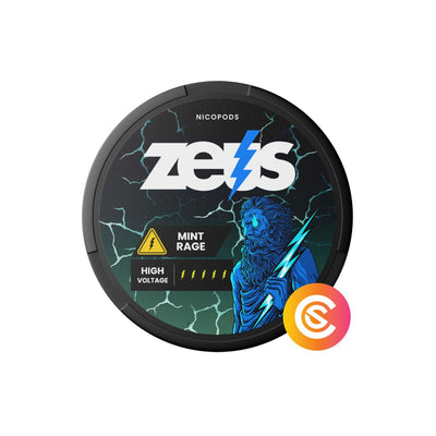 ZEUS | Mint Rage High Voltage 4 mg/g - SnusCore