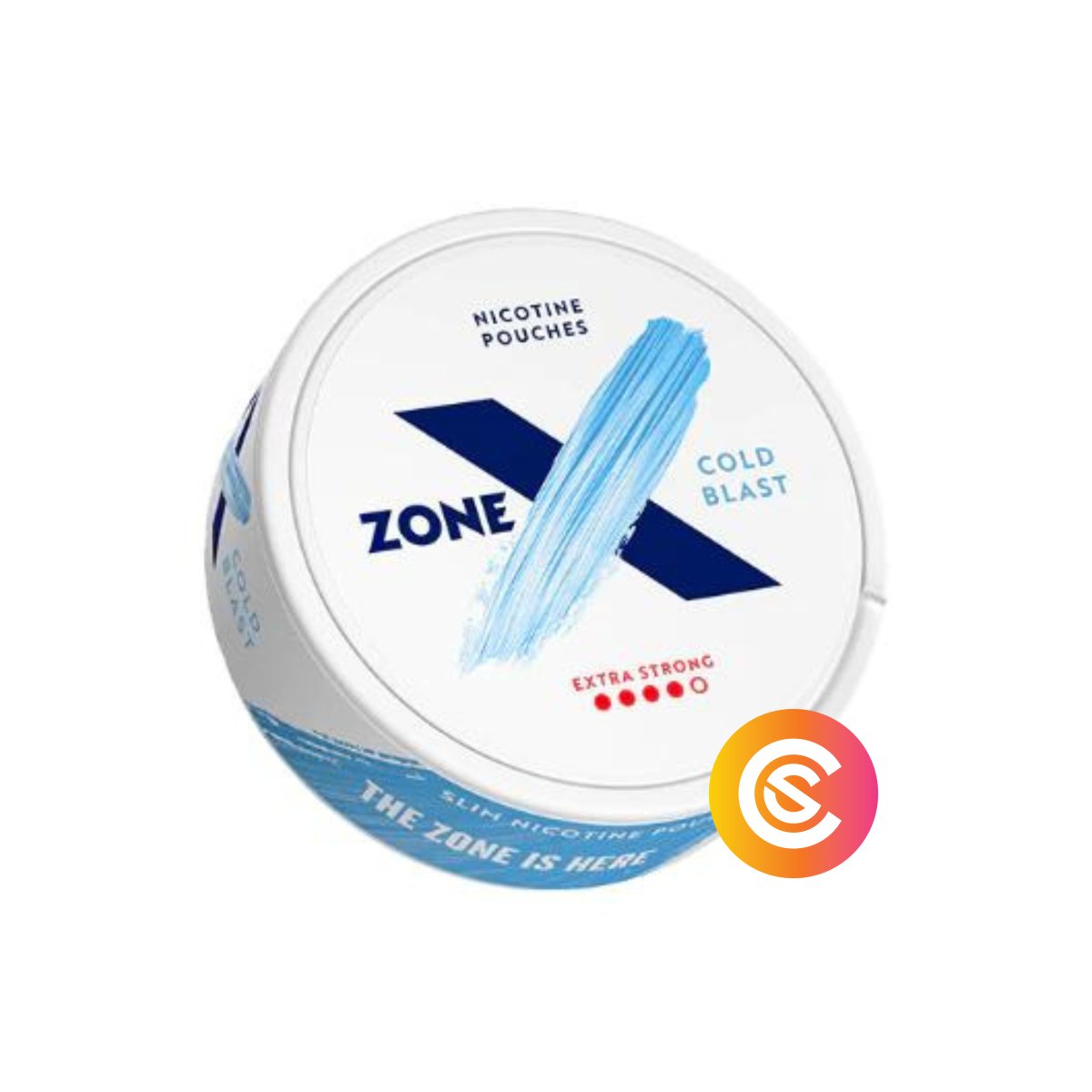 ZoneX Cold Blast Extra Strong Buy Nicotine Pouches Snus Core